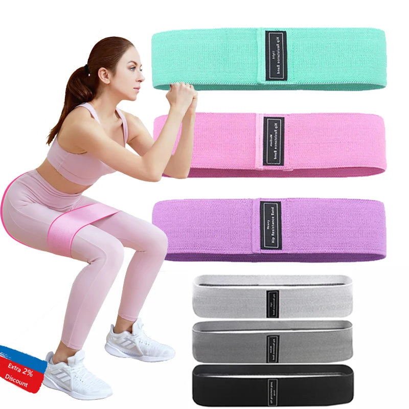 Faixa de resistência fitness Expansão de nádegas Pano fitness Faixa de borracha Expansor elástico Adequado para exercícios em casa Equipamento esportivo